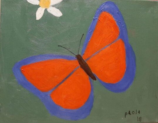 Mariposa naranja