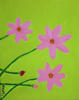 Flores rosas