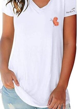 Playera blanca con diseño