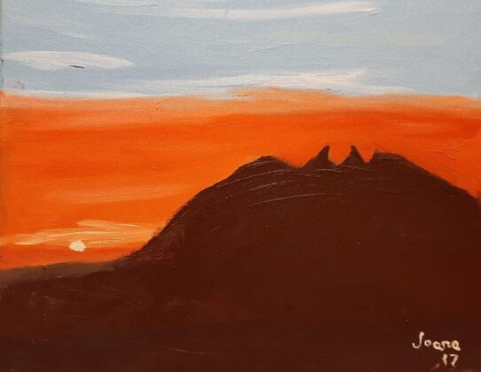 Atardecer en el cerro