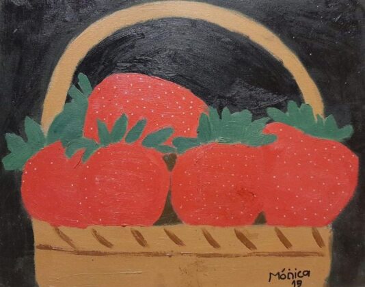 Canasta de fresas