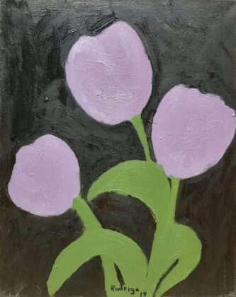Tulipanes morados